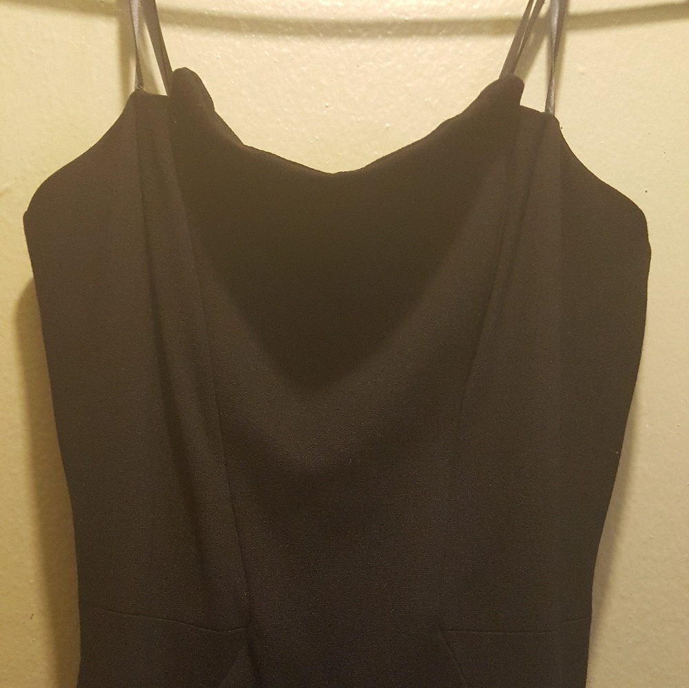 Halter Black Cocktail dress